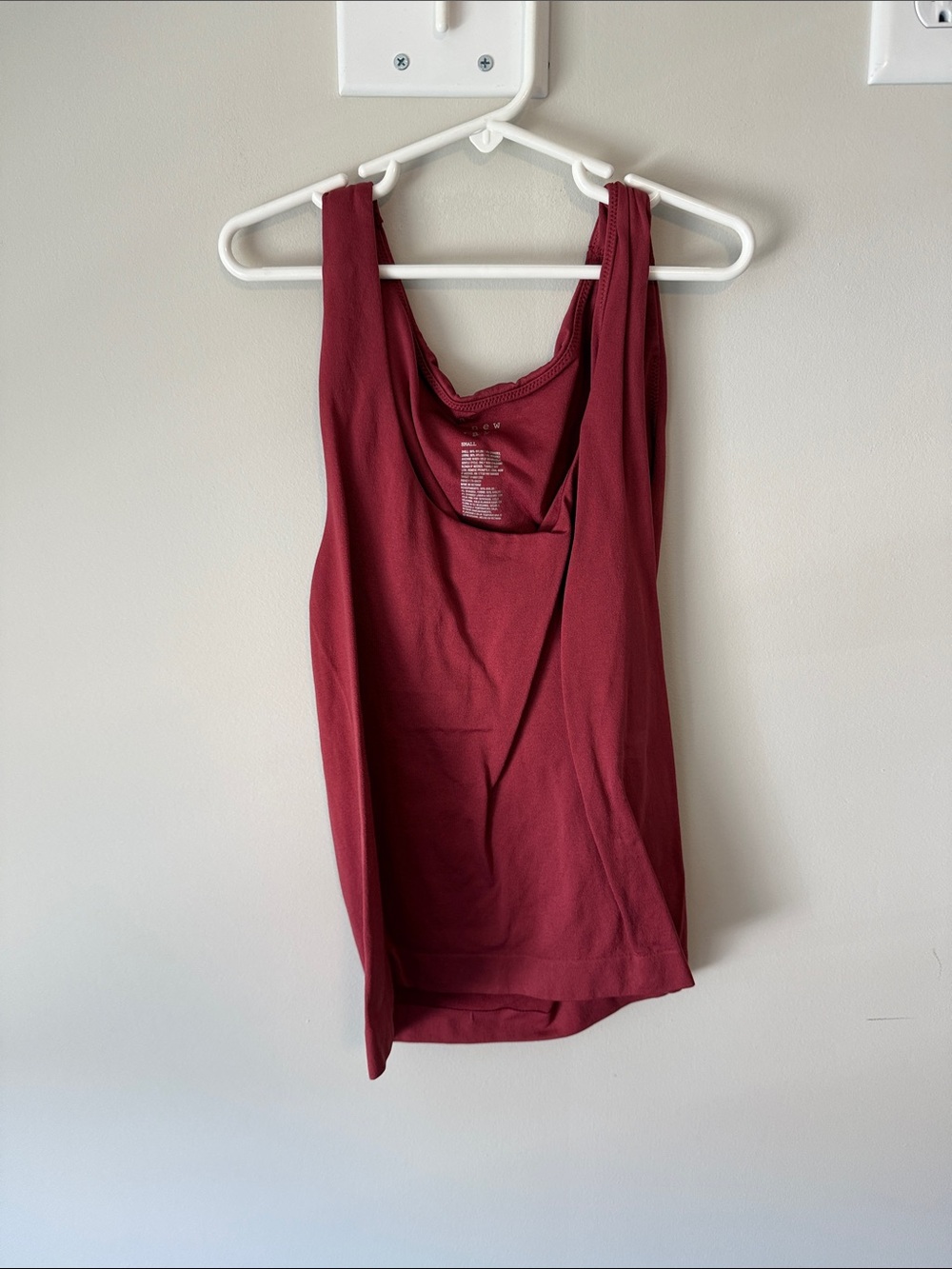 a new day Womens Sleeveless Tank Top in Burgundy